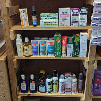 Photo of natural toiletries